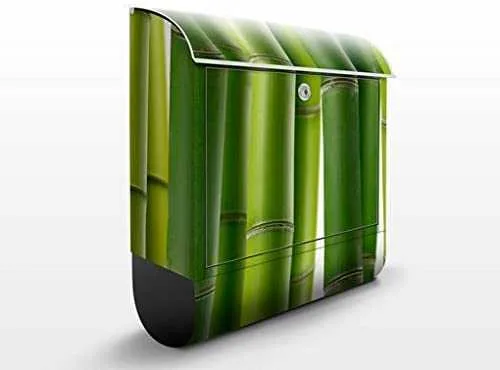 Buzones Originales Decorados con Naturaleza foto del Bambú