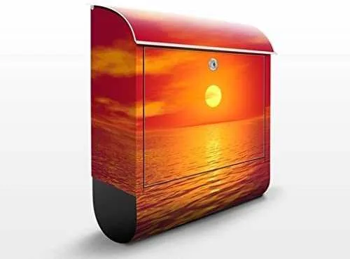 Buzones Originales Decorados con Naturaleza foto del Amanecer