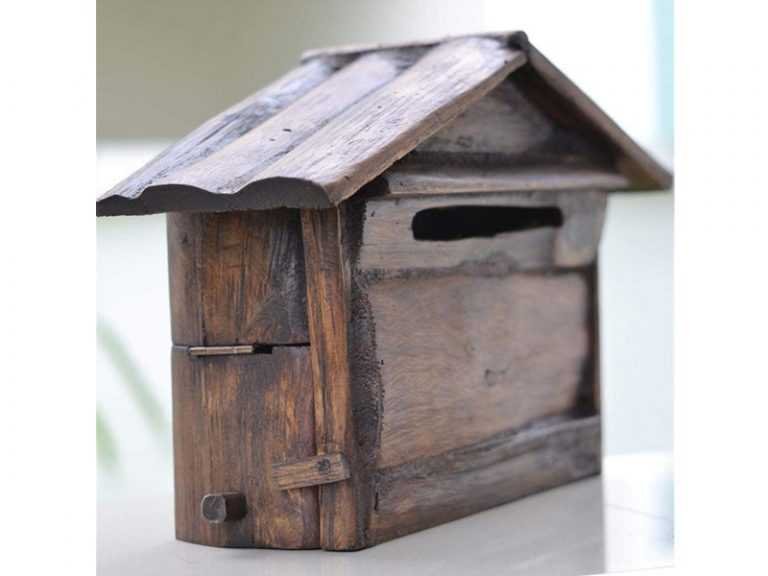 10 Buzones de Exterior de Madera Rústicos y Preciosos Hechos a Mano