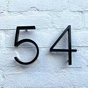 numero metalico para casas modernas amazon